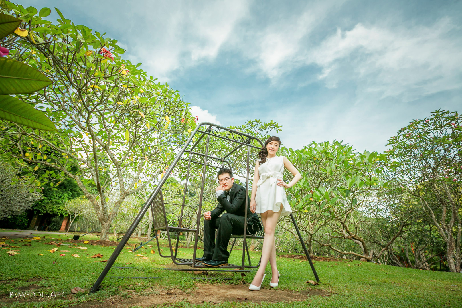 Pre-wedding Photoshoot at Botanic Gardens