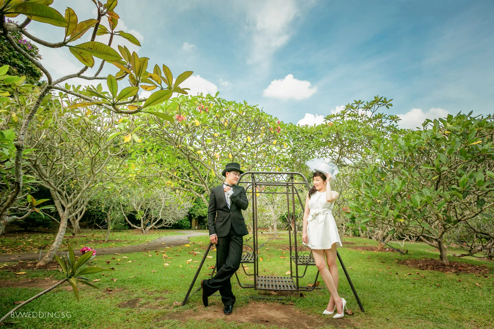 Pre-wedding Photoshoot at Botanic Gardens