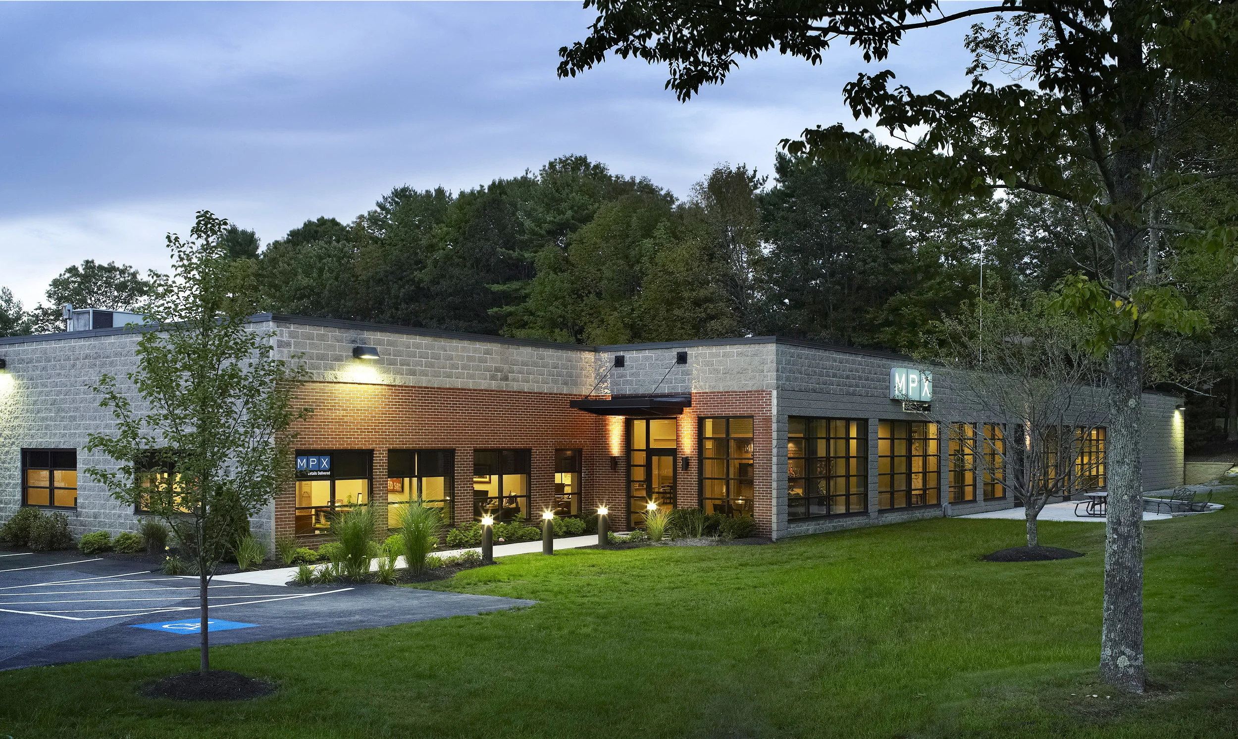 MPX Corporate Headquarters Exterior by HDS Architecture