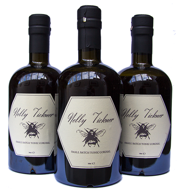 a 3 pack of Nelly Tickner tonic cordial