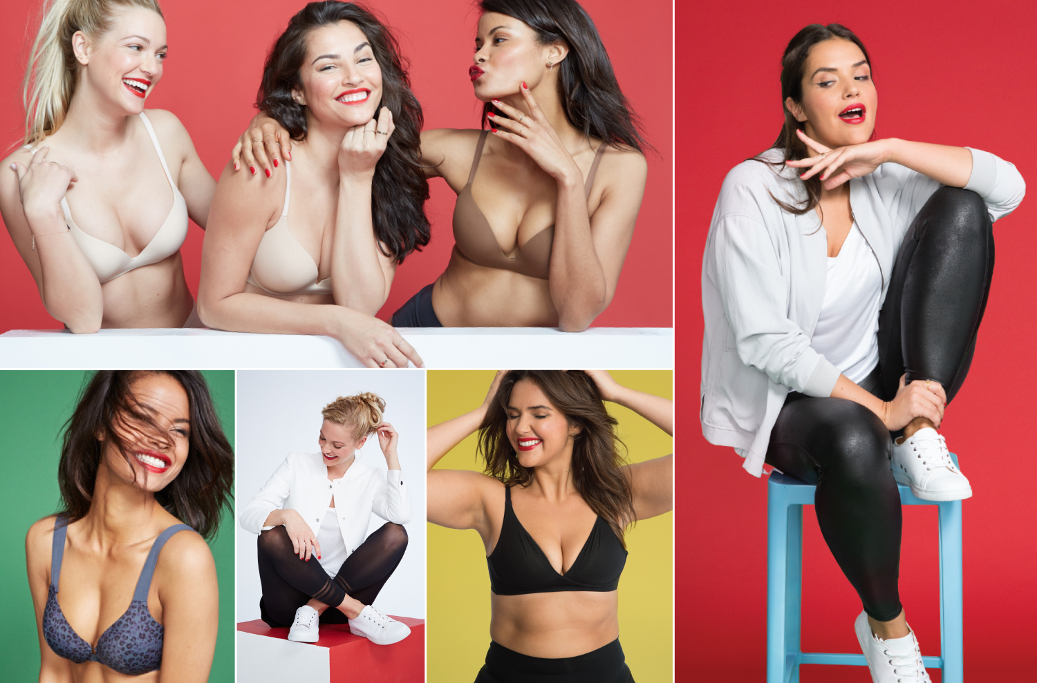 Concepts for the Spanx brand's first-ever national print ad campaign pair clever copy with bold seasonal photography.