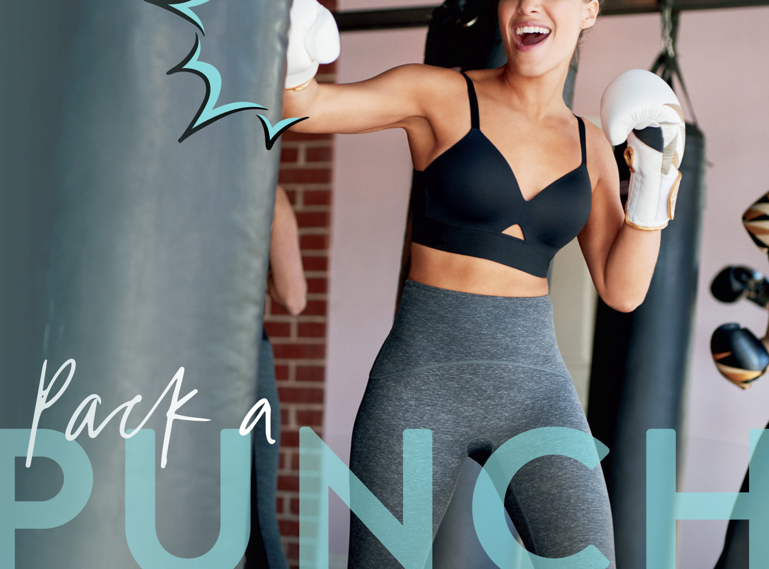 The Summer 2016 campaign boasts the relaunch of Spanx Active, with animated imagery amplified by dynamic type and graphic treatments.