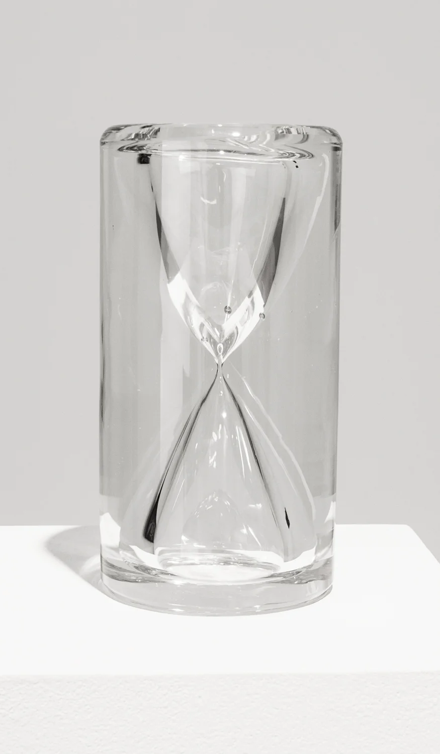 Hourglass , 2013, 6.6 x 3.5 inches, glass