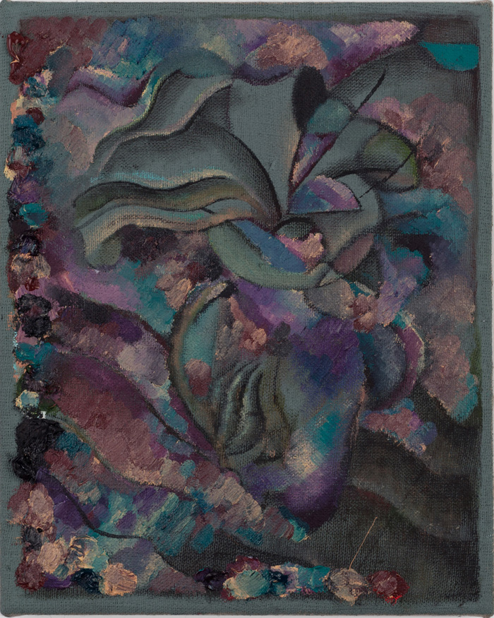 Aaron Weldon, Bouquet (Sunday), 2015, 12 x 9.5 inches, oil on linen