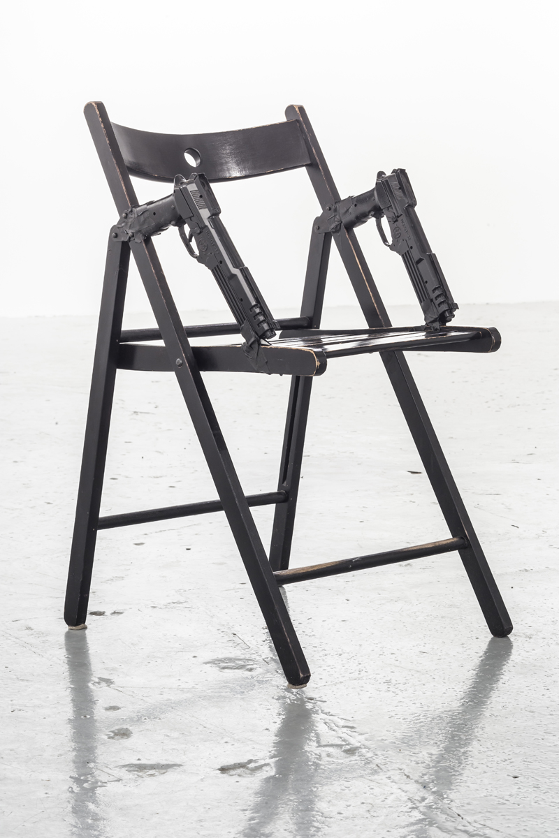 Armzchair, 2010-2014, ready-made, dimensions variable, (Photo by: Toni Hafkensheid)