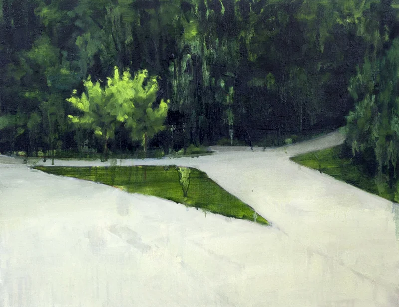 Forest , 2014, Oil on canvas, 20" x 27"