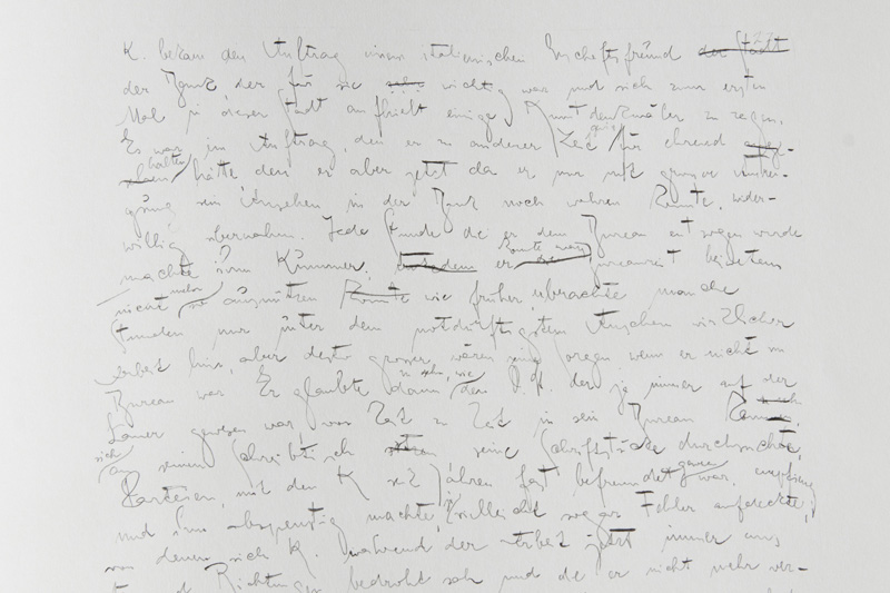 Trial I (detail), 2012, 14 x 22 inches, graphite, 26 sheets of paper, singular multiple