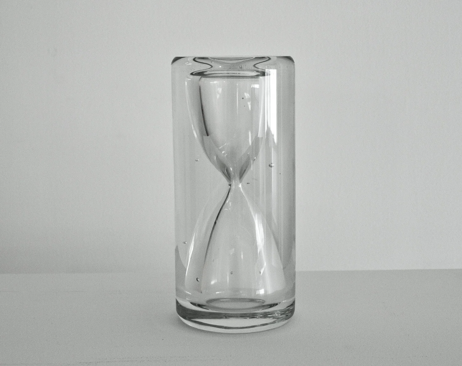 And so on to infinity, 2011, 8x 3.5 in, glass