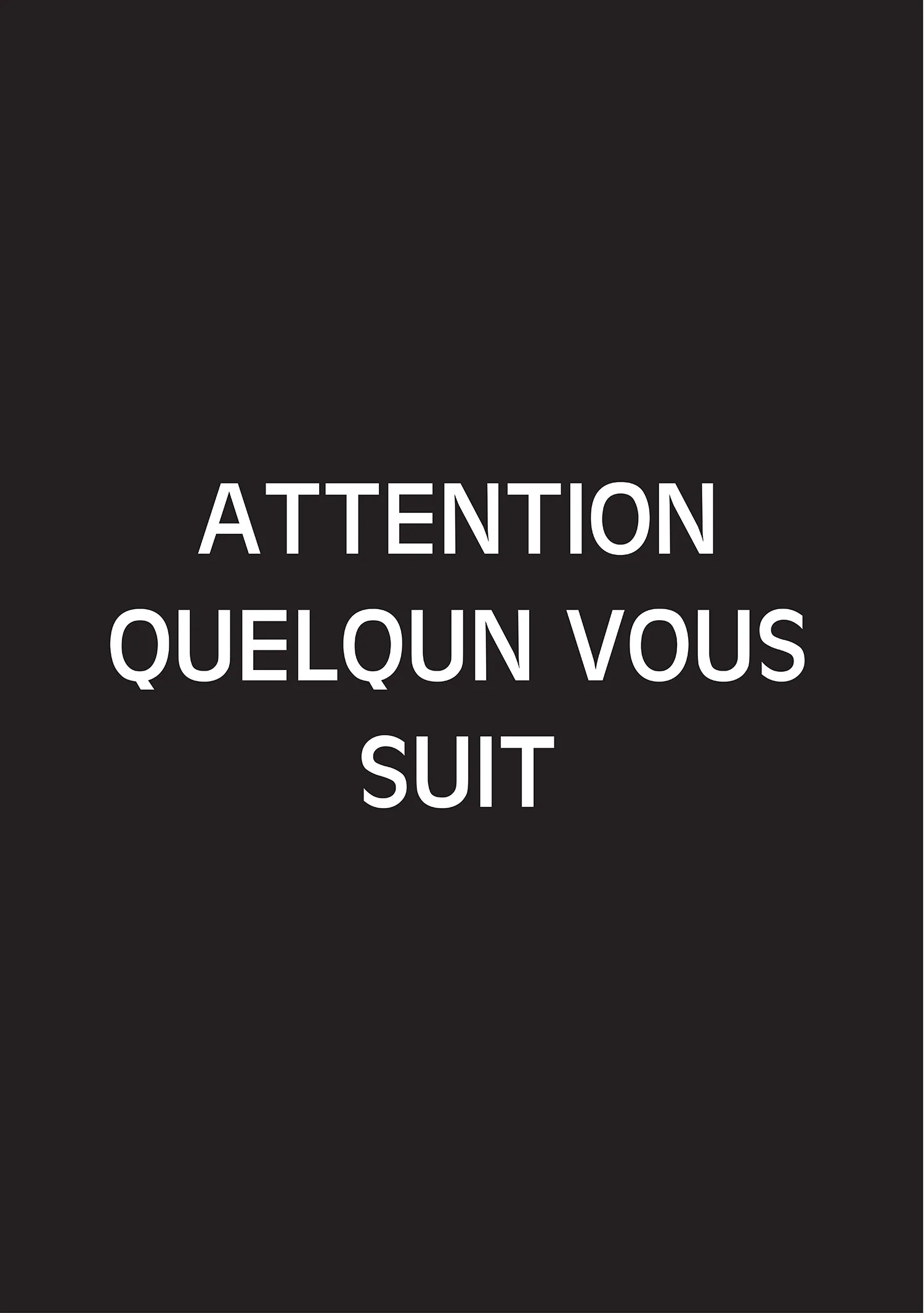 Laure Provoust, untitled , 2010 The text by Prouvost (by using Excoffon's Antique Olive) explores the authority of the text, in particular when used in public places. Antique Olive was Excoffon's contribution to the growth of the sans-serif fonts in the 1960s, which aimed at creating contemporary and pragmatic type design.
