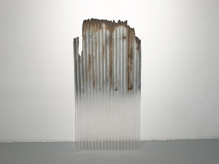 Totan , 2010, 51.5 x 26 x 0.5 inches, paint on resin, unique