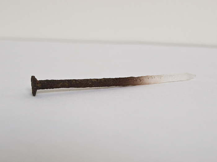 Kugi , 2010, 0.25 x 3 x 0.25 inches, paint on resin, 9/10