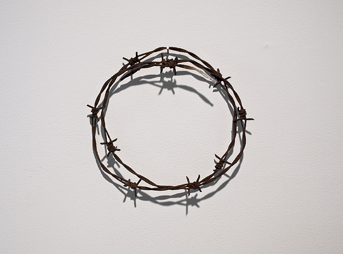 Yushitessen , 2009, 1 x 7.25 x 7.25 inches, acrylic colour, urethan resin, poxy resin, unique