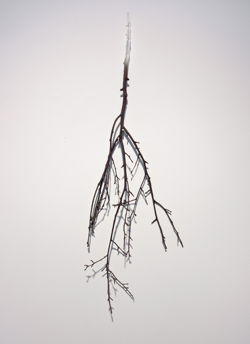 Eda , 2010, 2.25 x 22 x 7.5 inches, paint on resin, 1/2