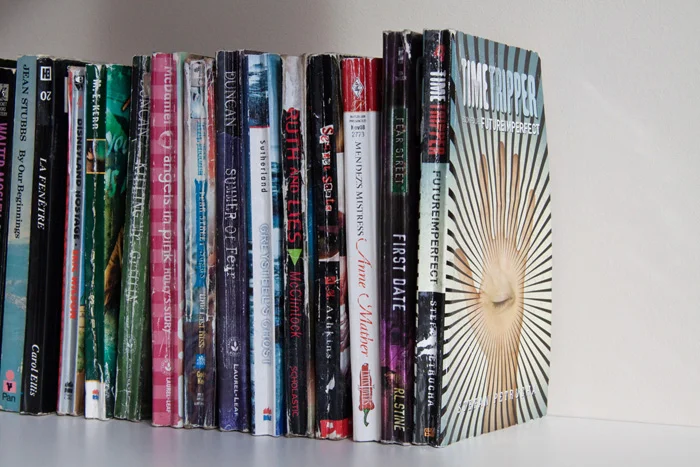 The Books, 2010, approx 6.75 x 4.25 inches, found books, archival glue