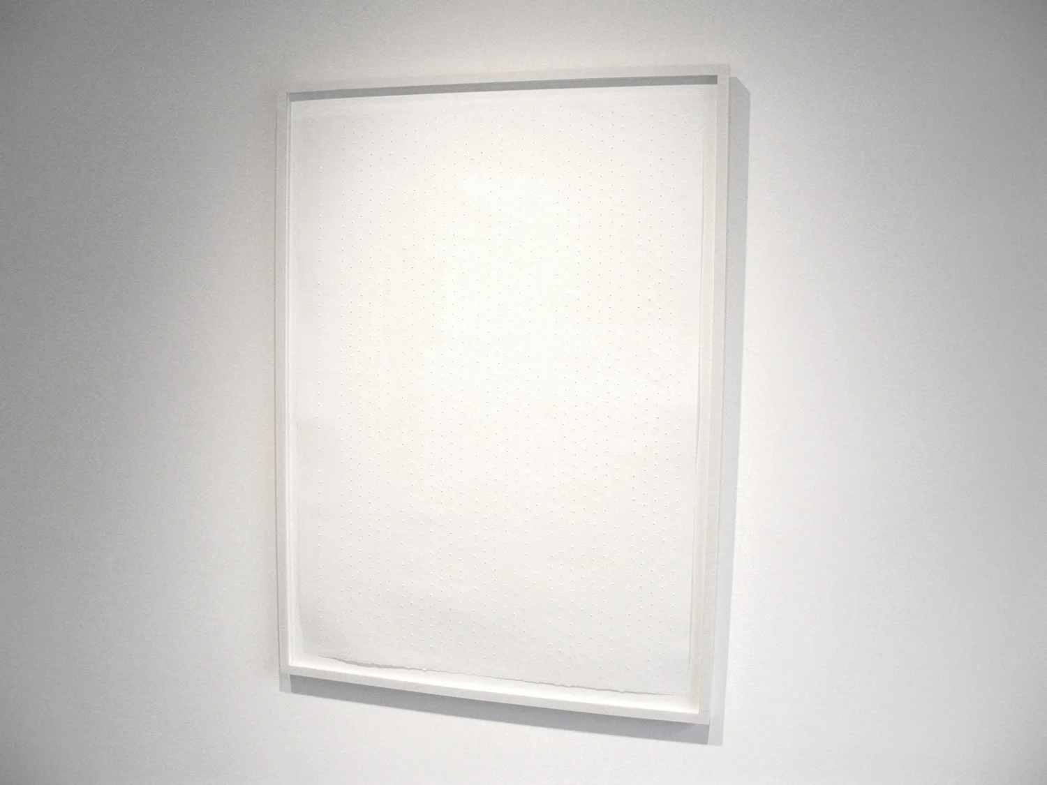 Artist's Proof, 2007, stonehenge paper, 45 x33 inches