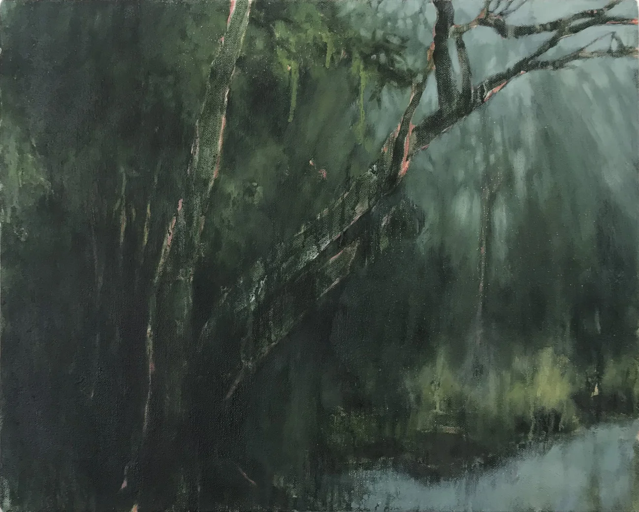 Following a Thread, 2018, oil on canvas, 16x20 inches