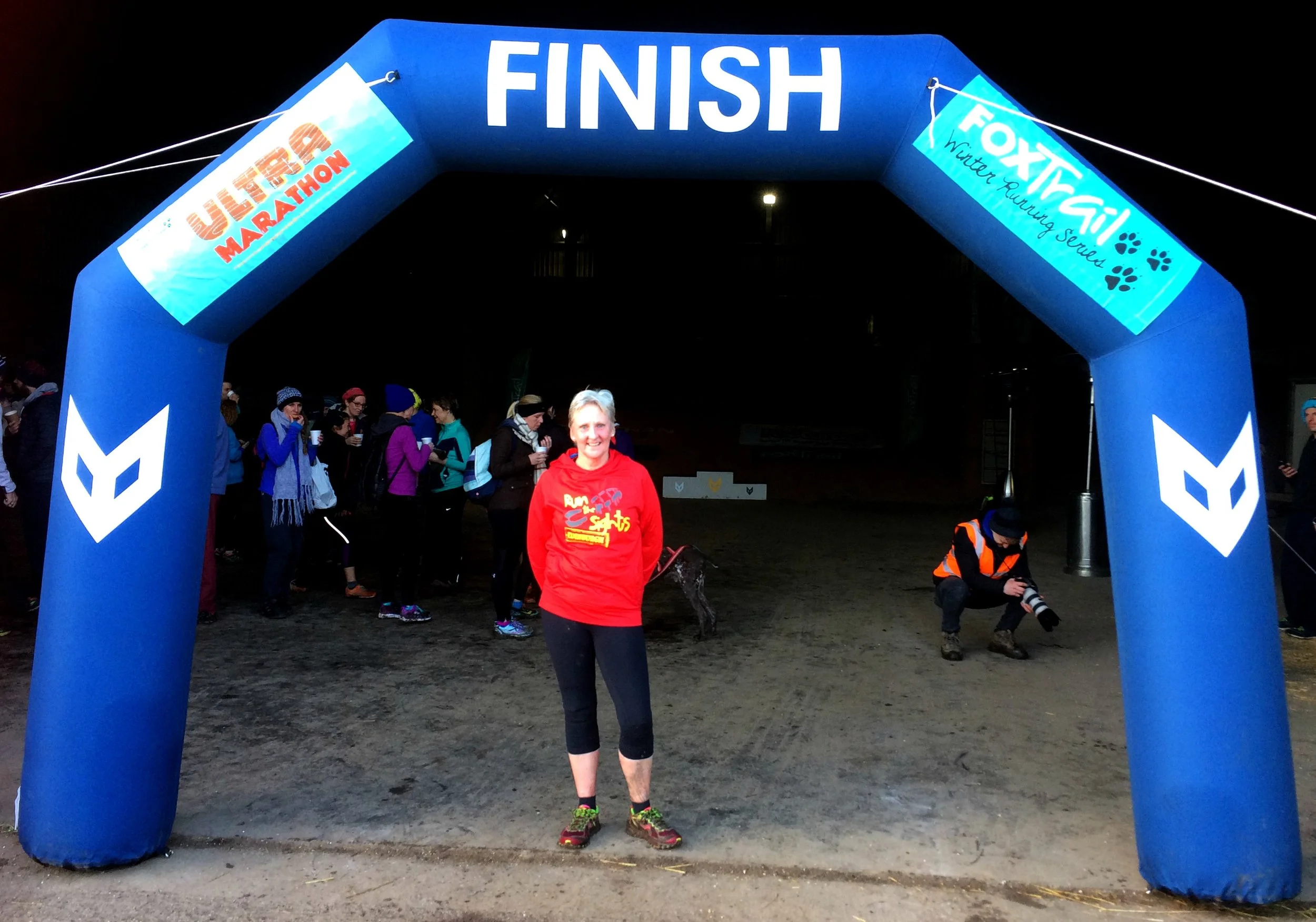 Avril standing proud following a fabulous run