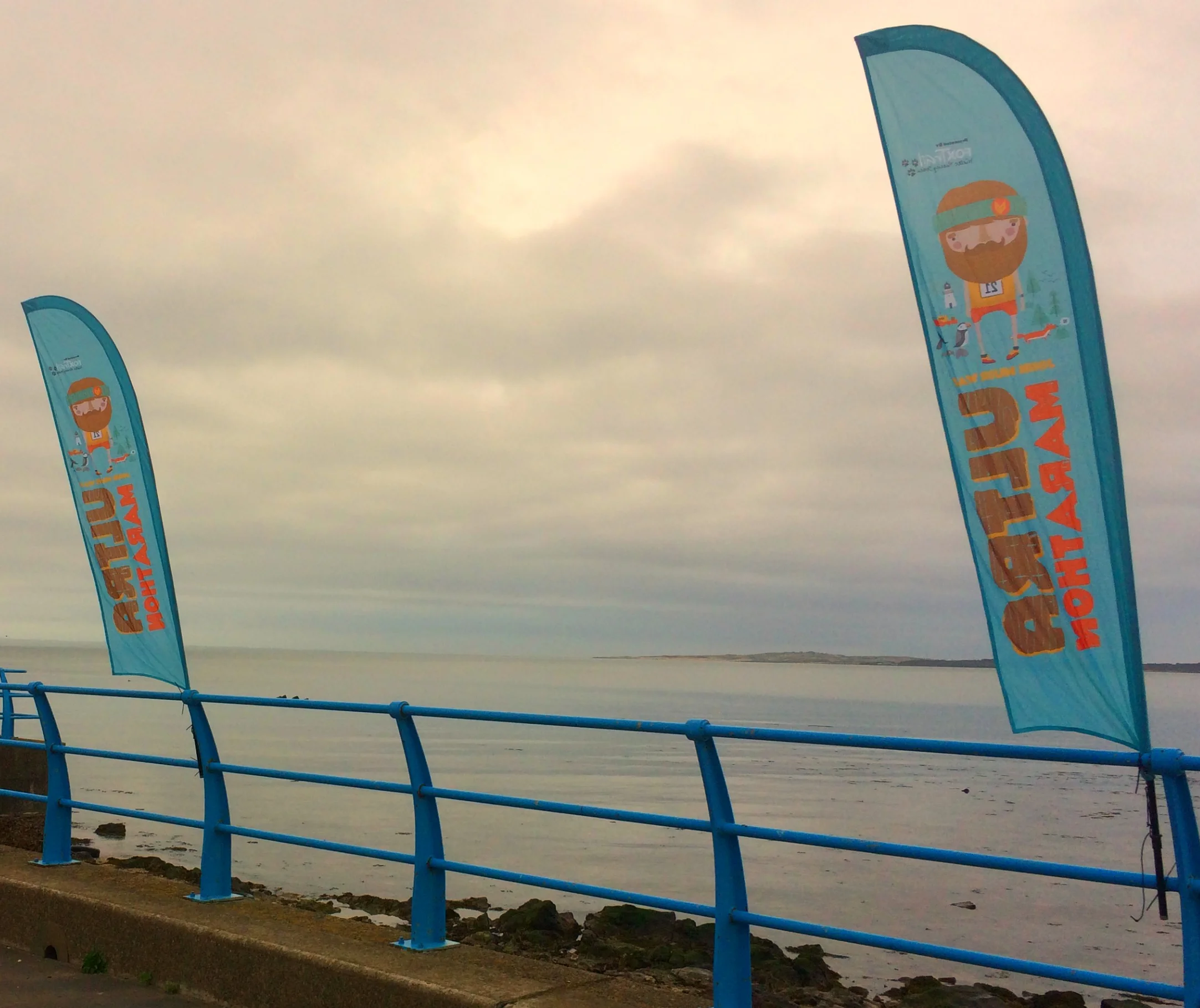 Tranquil views at the start
