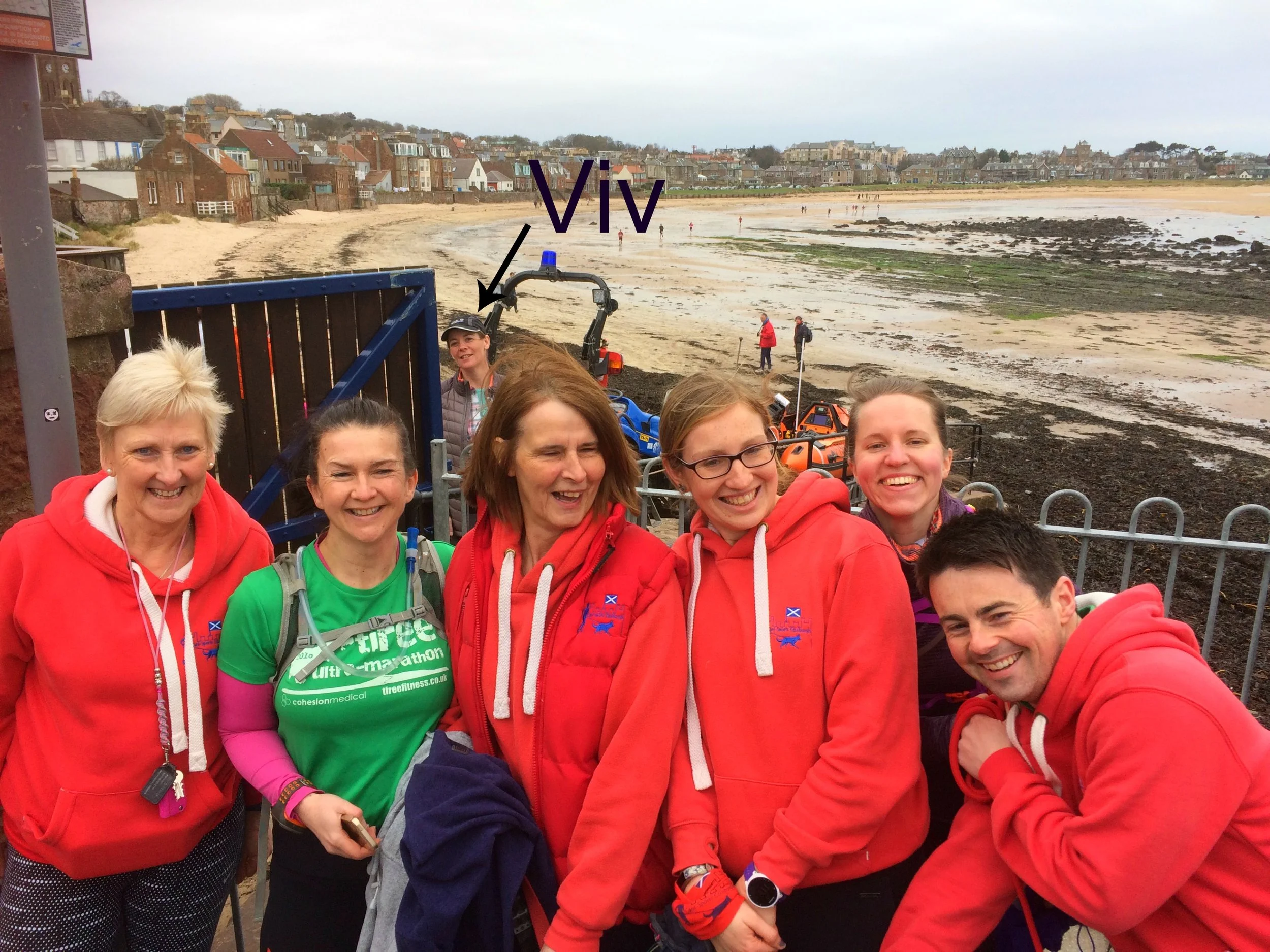 The CSE crew; Avril,Jill, Susan, Jenny, Jenny and Lee and not forgetting Viv at the back