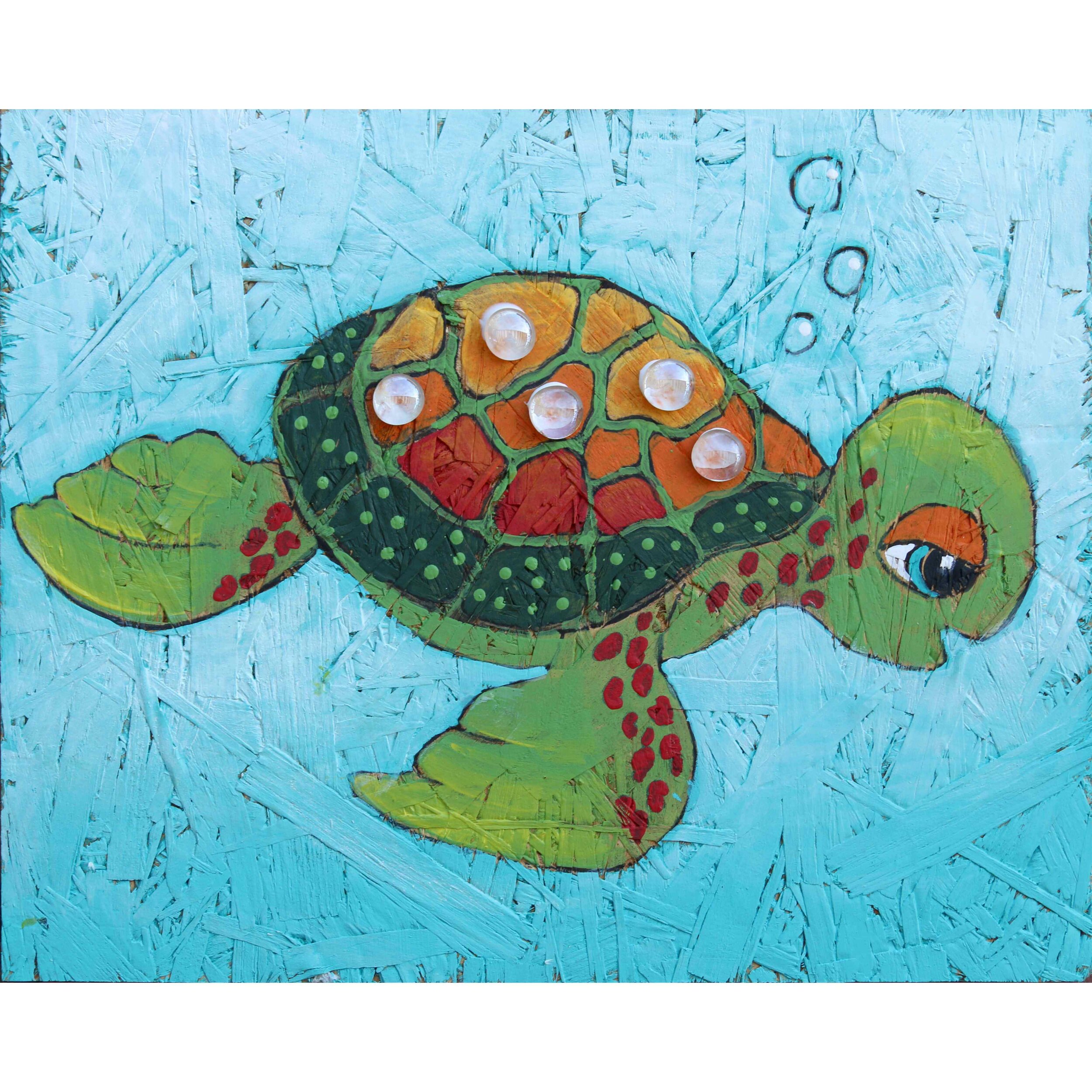 High Texture Turtle Art Kit 16 x 12 (YouTube VIDEO)
