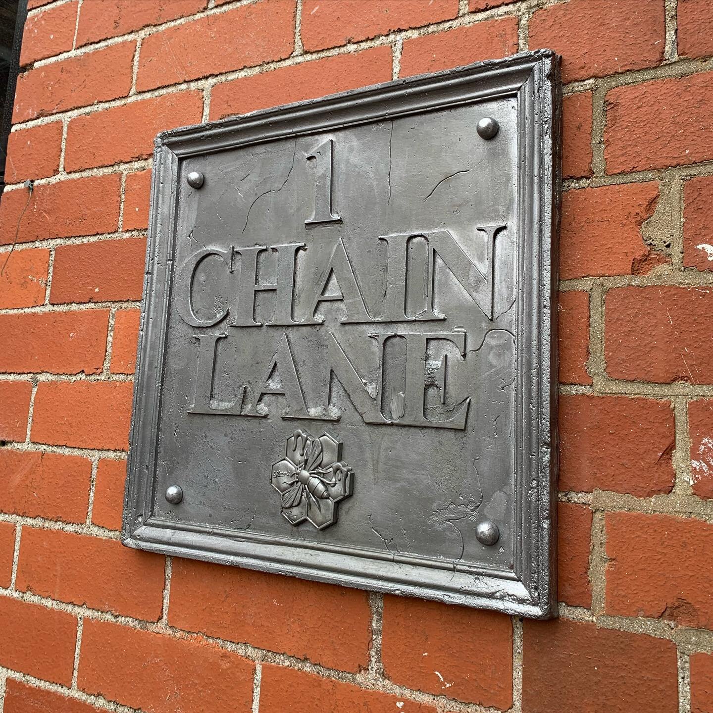 Custom Lead Sand Cast Plaque 🖼️ #slatersroofingltd #firstofmany #debut