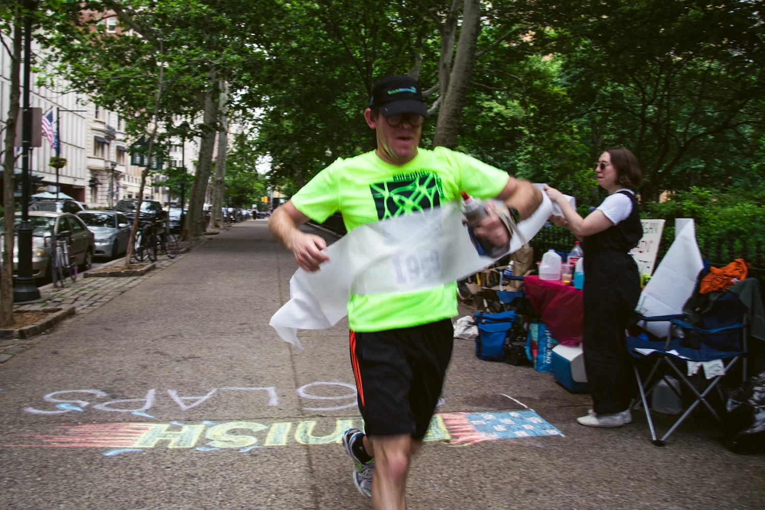 Peter Morgan, "Rittenhouse Square Ultra Marathon"