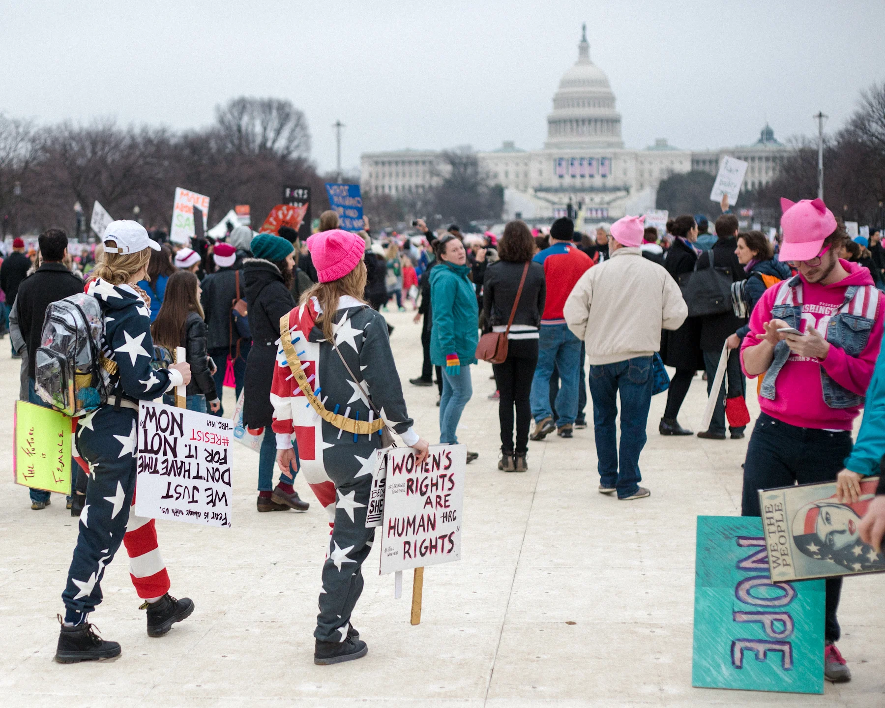 Womens March, Washington D.C., 1/21/17