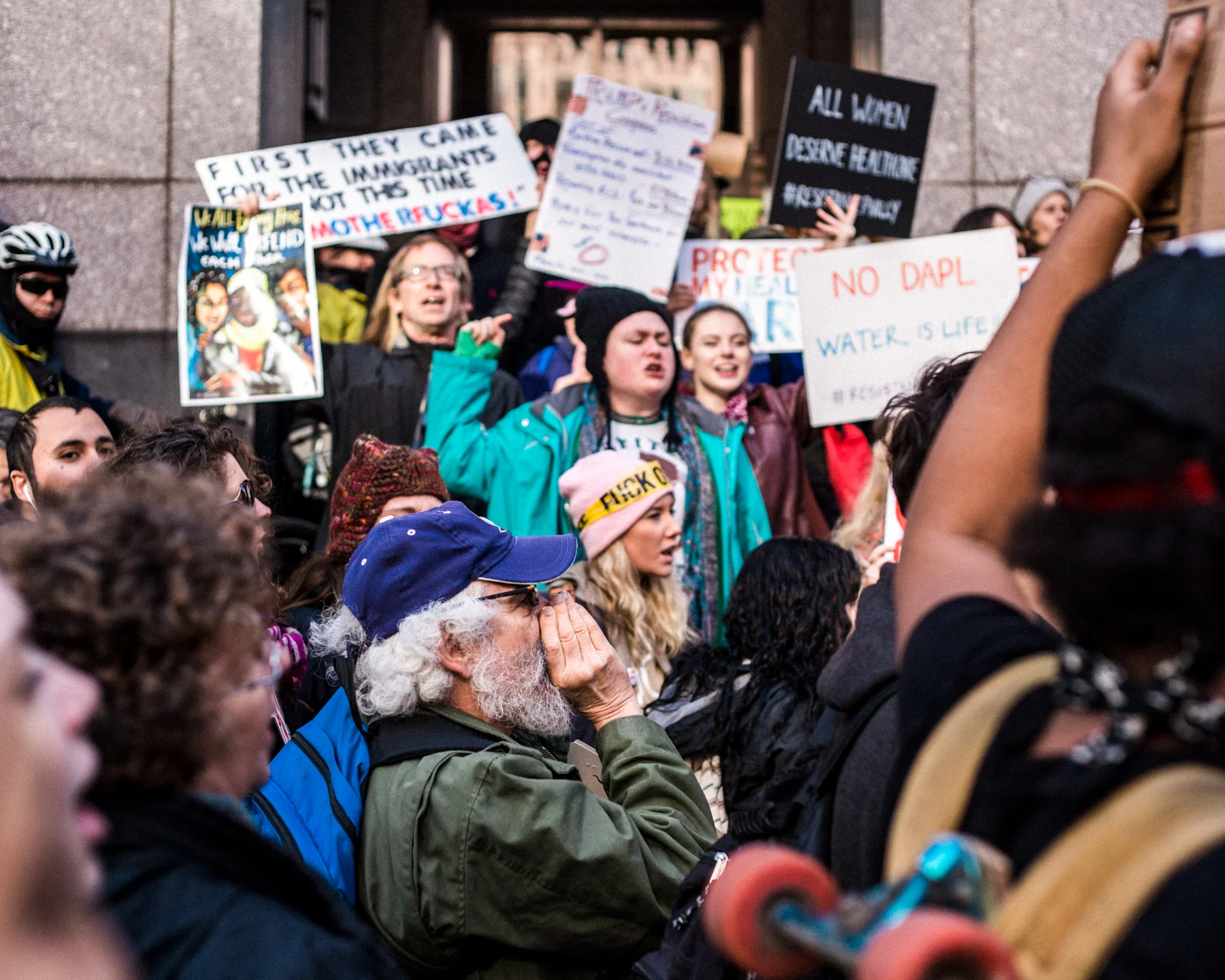 Philly protests the Republican Retreat, 1/26/17