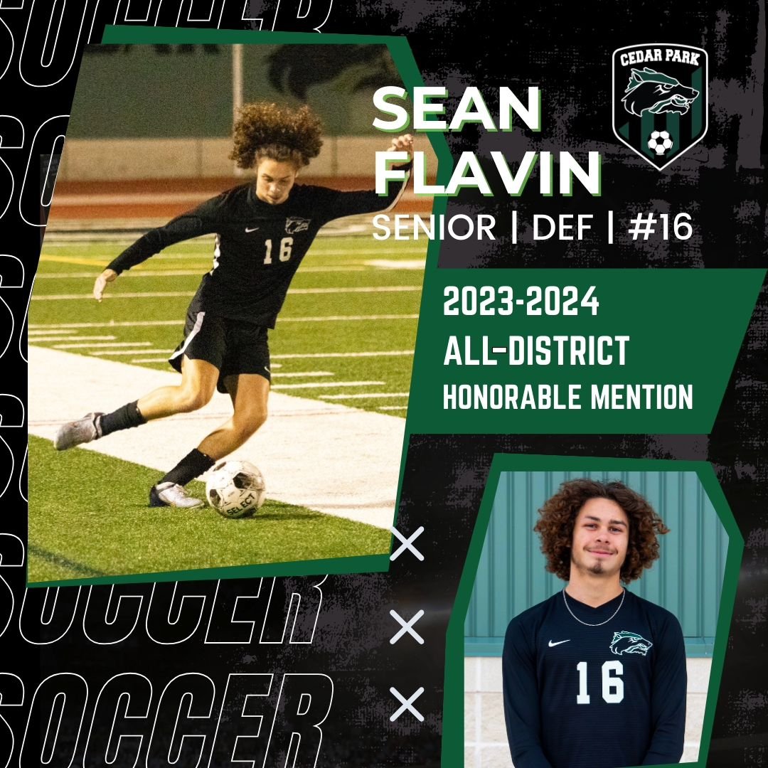 Congratulations 🎉 Honorable Mention All-District, @sean_flavin_