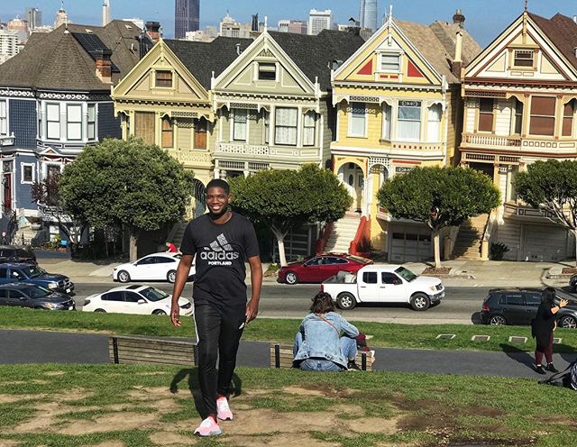 Back in Houston but no trip to SF is complete without a visit to see The Painted Ladies. Thanks for a great time, San Francisco. #sftravel 📷 @thetrerose