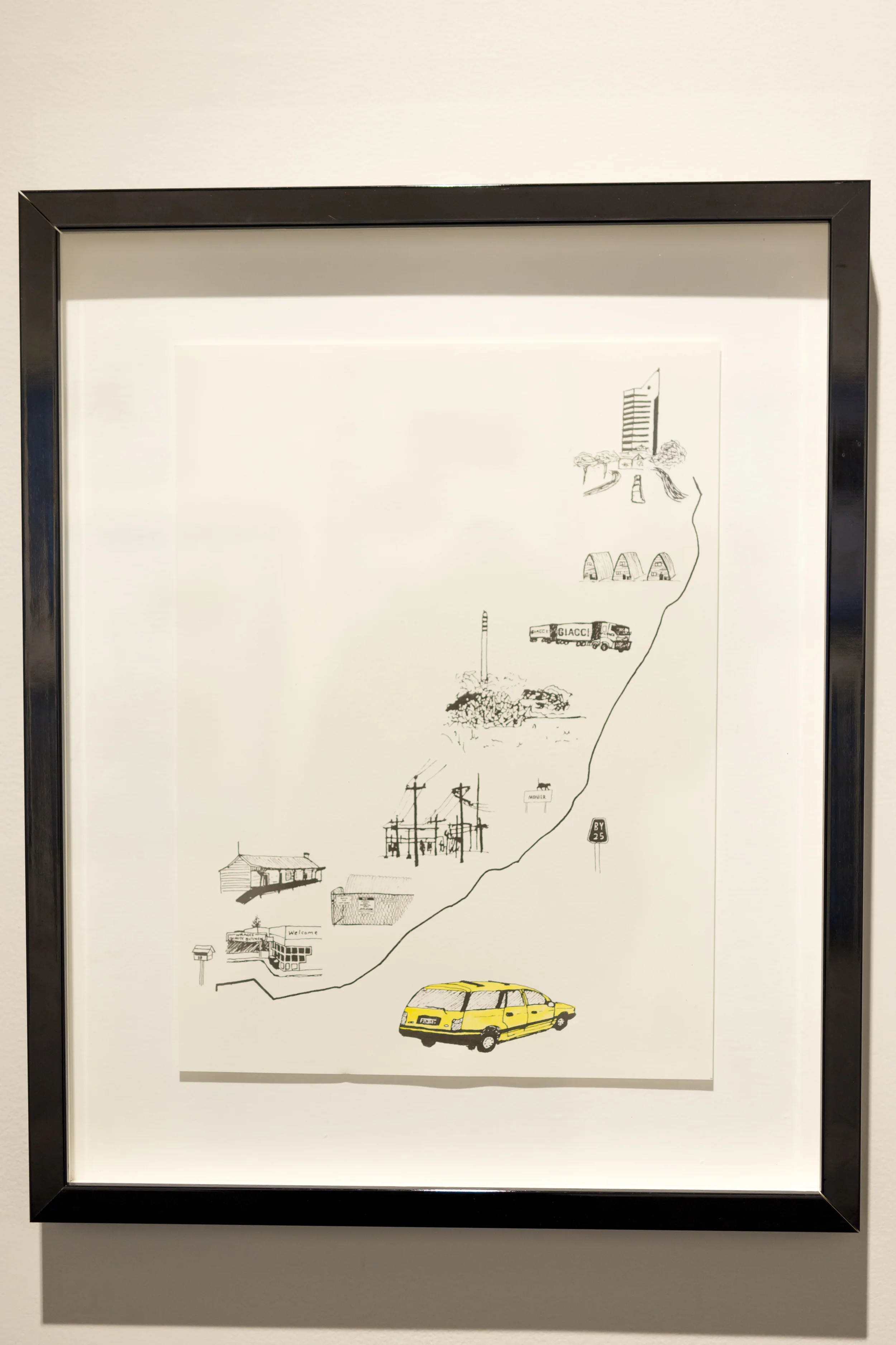 Danni McGrath, Nostalgia Trip , 2016, screenprint