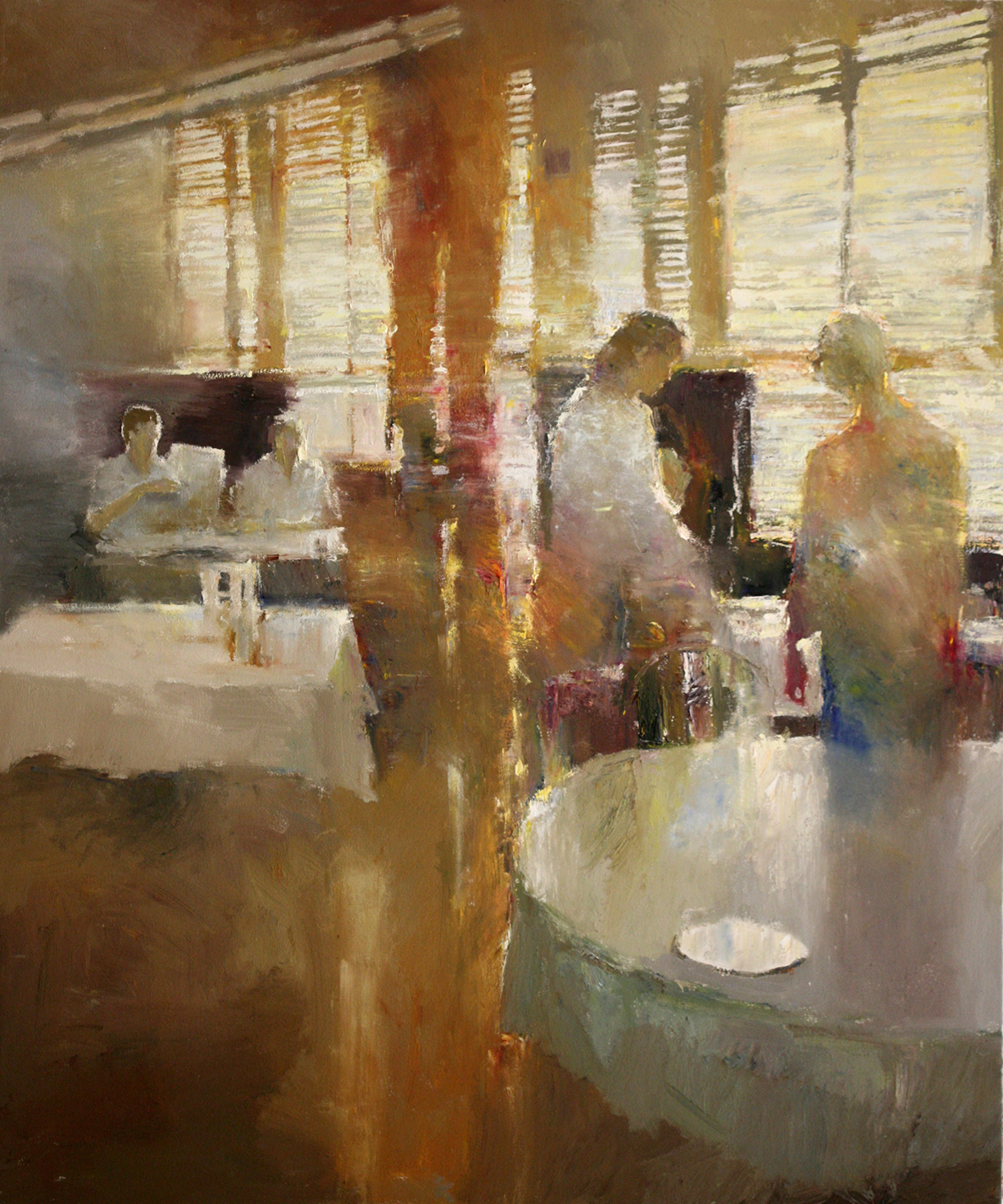 "AFTERNOON LIGHT " 48x40in, oil on canvas 2014