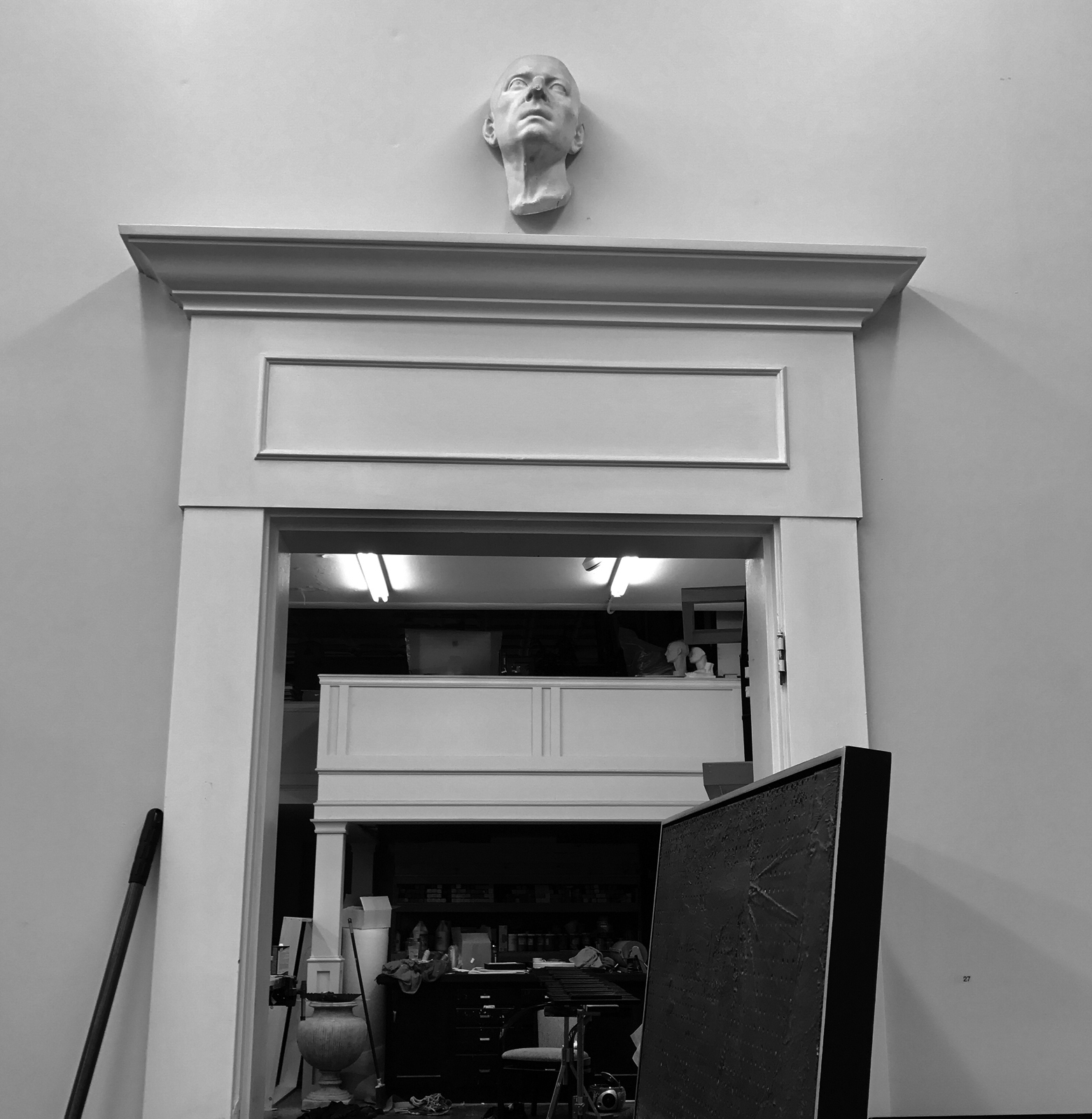  entrance to back studio.