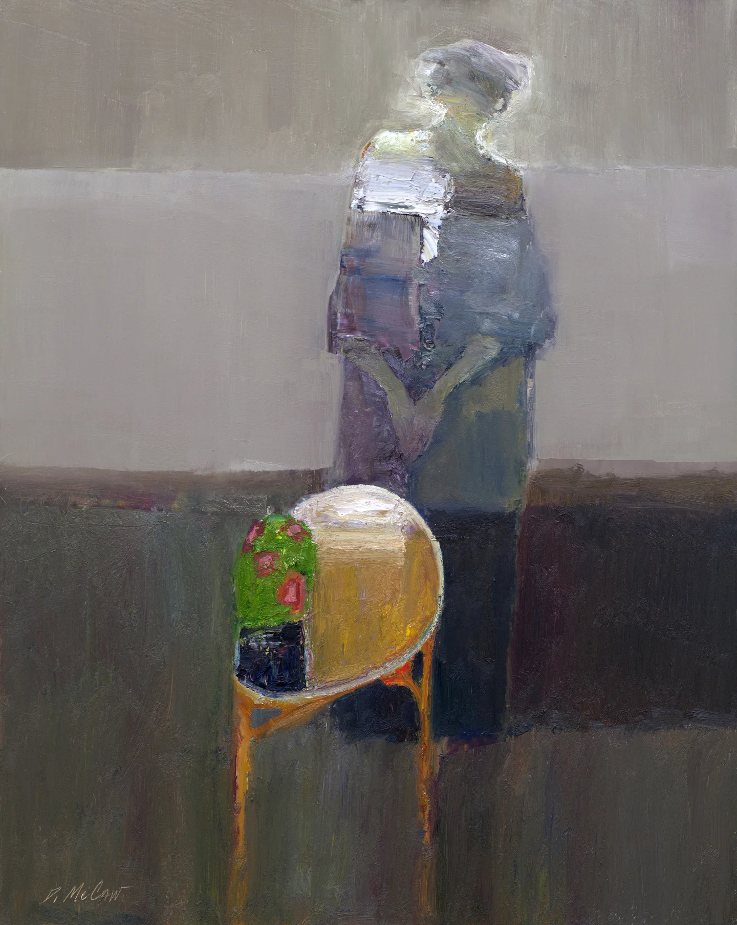 "DISTORTIONS" 30x24 in. 76x61 cm. oil on board 2016