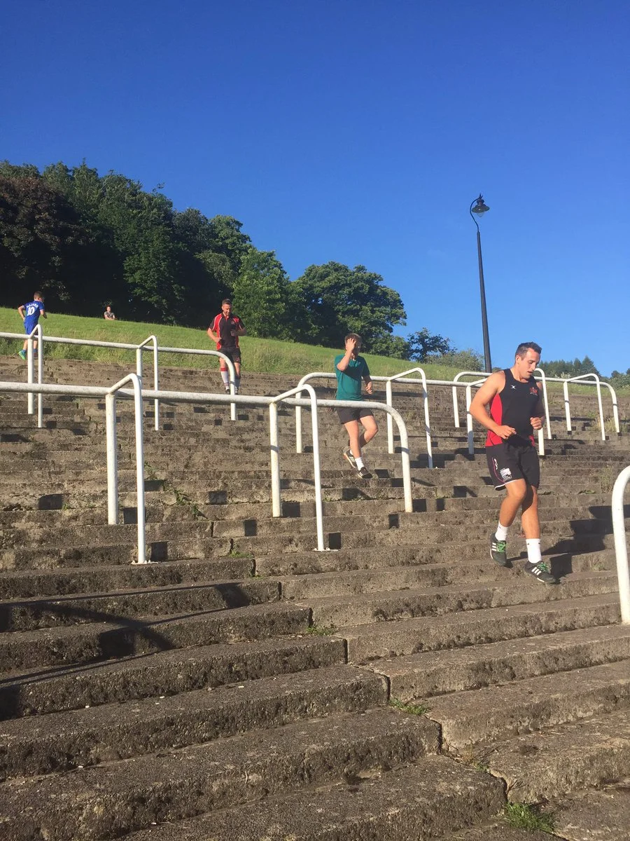Pre-season training at clubs around Gwent