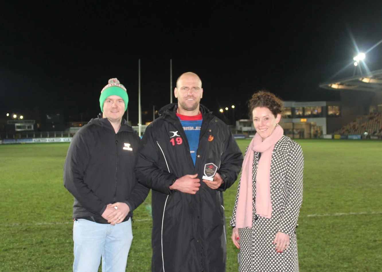 Competition - Present Man of Match Award with Guinness at Edinburgh Fixture