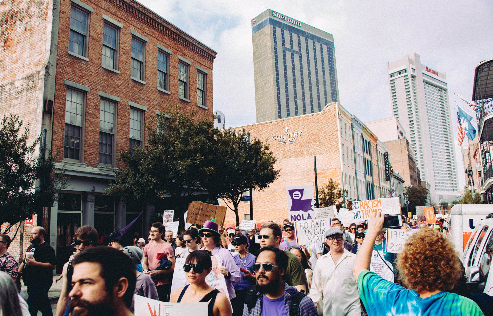 Women's March, NOLA.