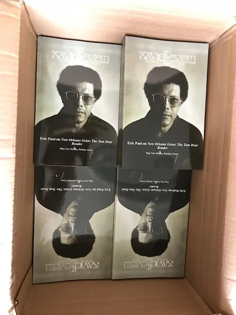 featuring the writing of Eric Paul on Tom Dent and Sabine Hilding; Ruy Belo (translated by Alexis Levitin); James McKee; Jeanne Emmons; Henry Goldkamp; Florangel Reyes; Paul Martin Clark; Simon Perchik ; Trevor Tingle; Jerry W. Ward, Jr.; R. Sebastian Bennett; Matthew Duffus (on Andre Dubus); Stephanie JT Russell; Joseph J. Capista; Bill Lavender
