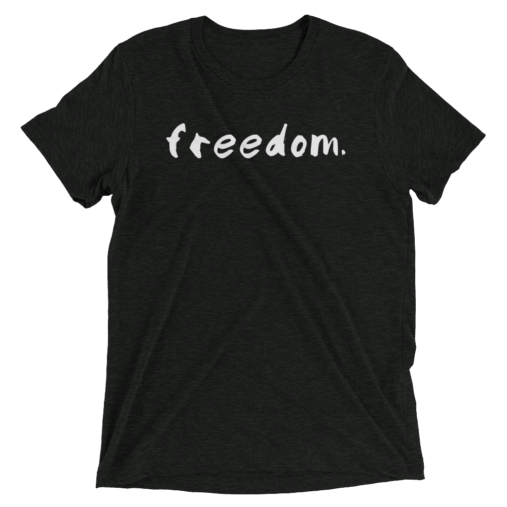 freedom-in-white.JPG_Flame-outline-white_mockup_Front_Flat_Charcoal-Black-Triblend.png