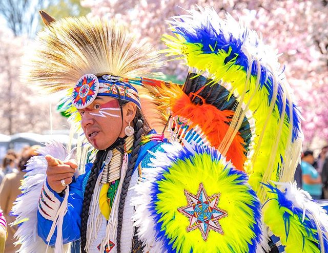 The Cherry Blossom Festival showcases an amazing display of natural beauty, but it also brings out the best in people. Performances at the ANA Stage add a festive note. Native Pride Arts founder Larry Yazzie and his team embodied the value of &ldquo;