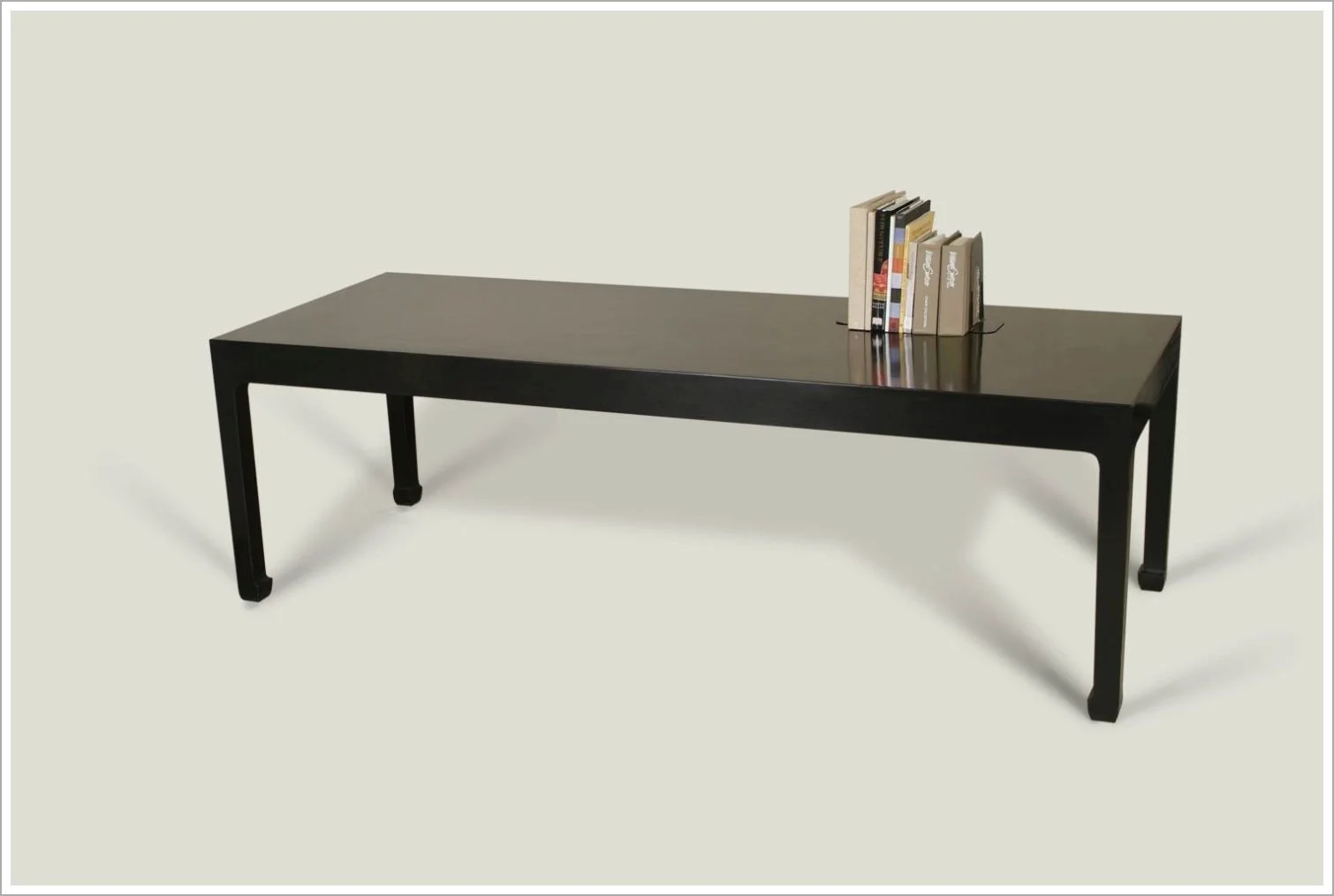 Ming Style Black Custom Conference Table