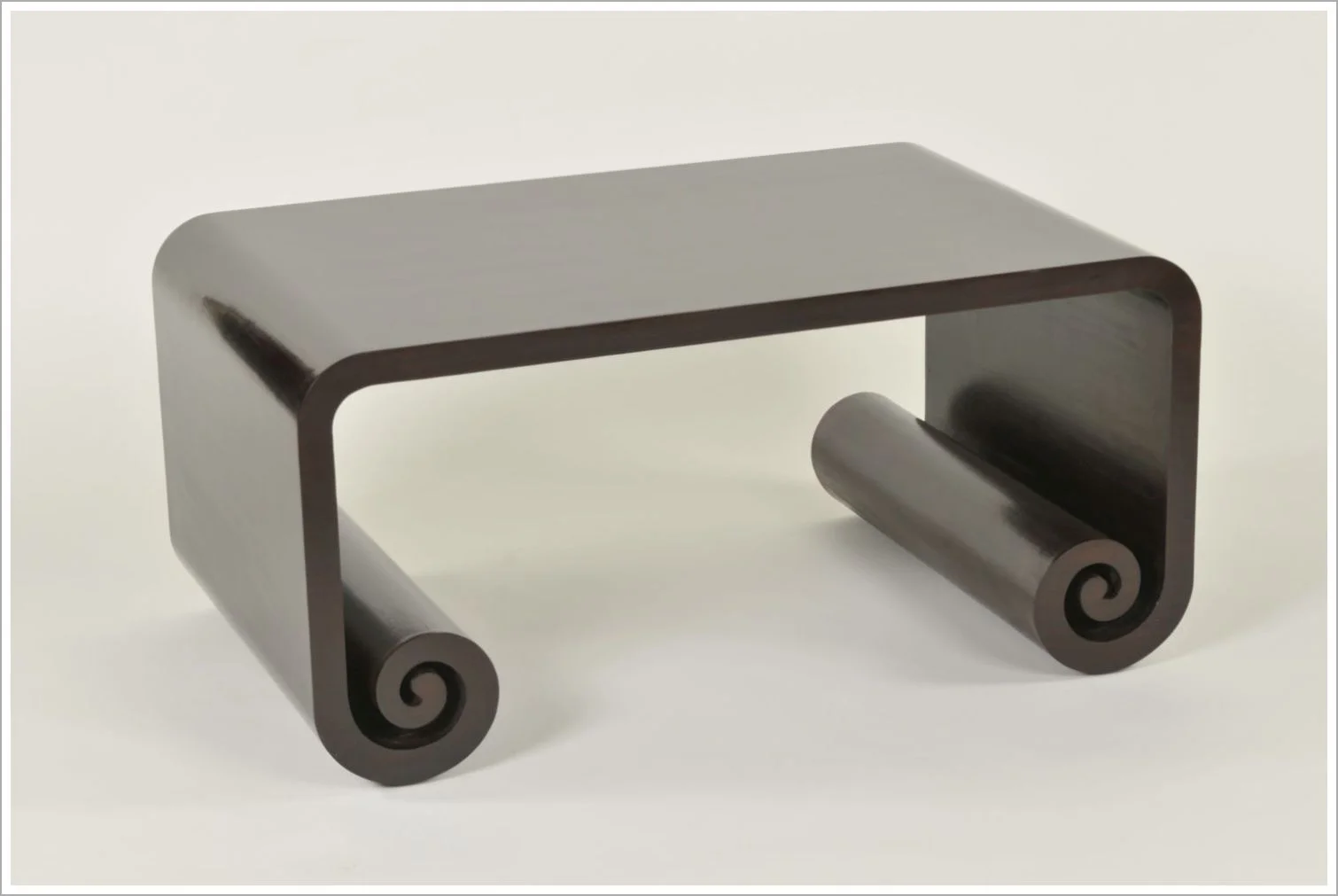 Scroll Leg Hotel Cocktail Table