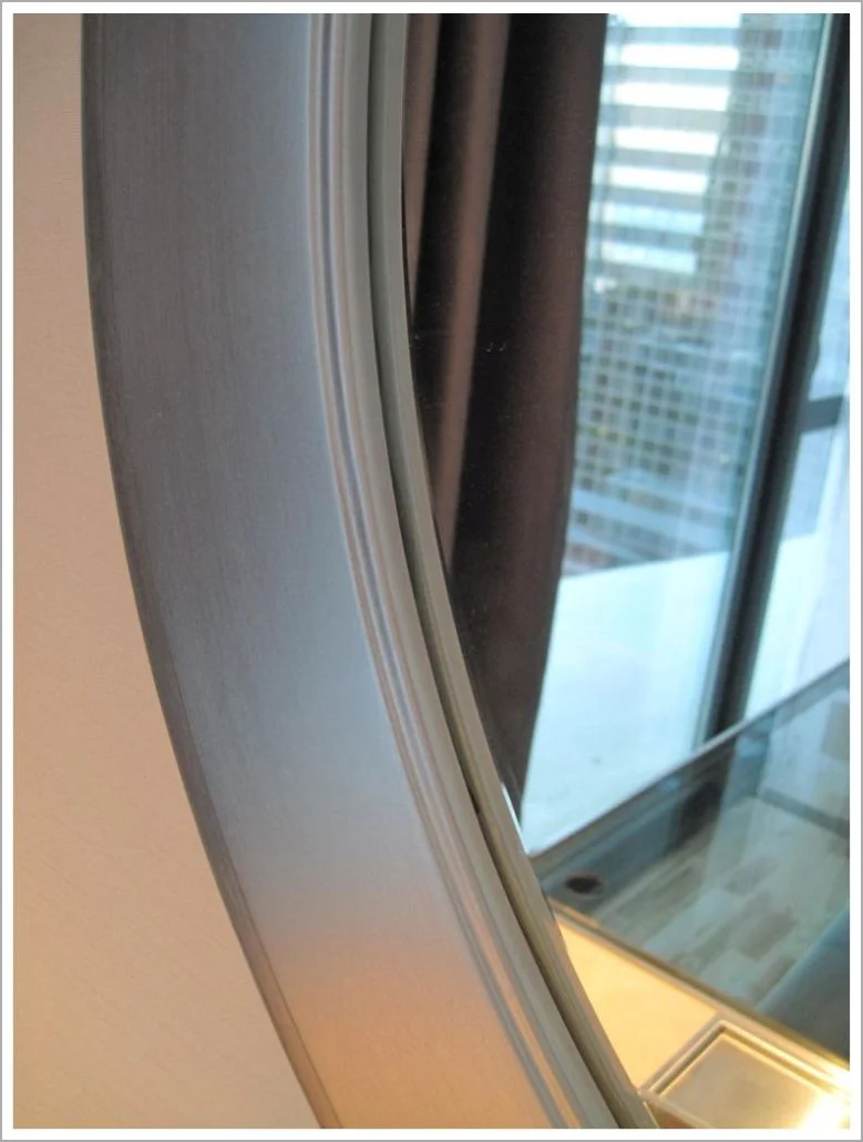 Custom Silver Leaf Hotel Mirror