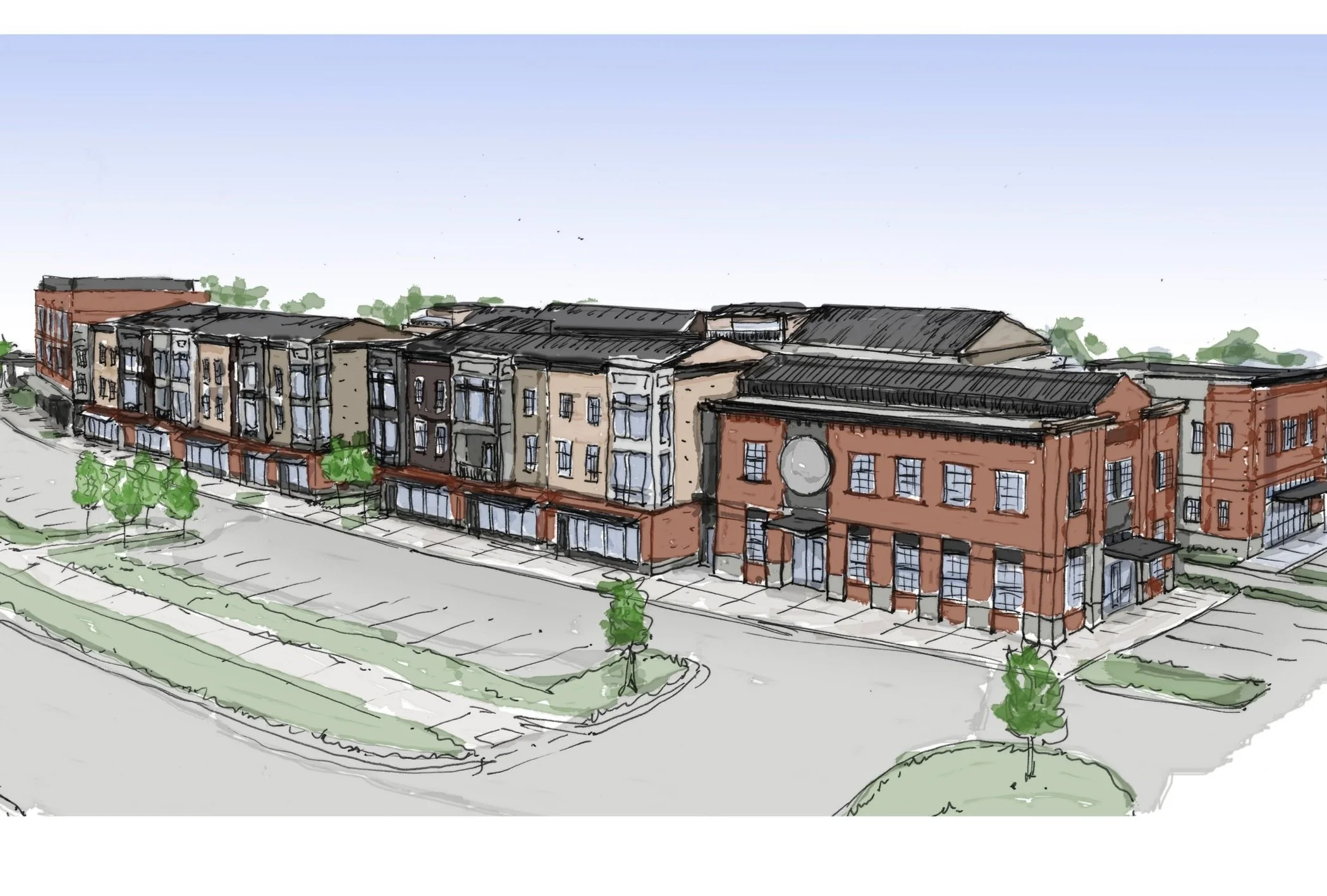 Bringing distinct vertical mixed-use townhomes to NKC