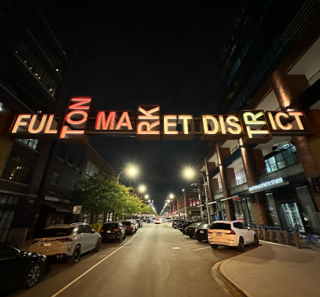 Fulton Market Gateway Sign
