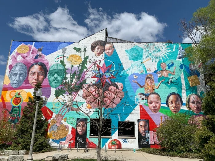 Bucktown 606 Trail Art Mural