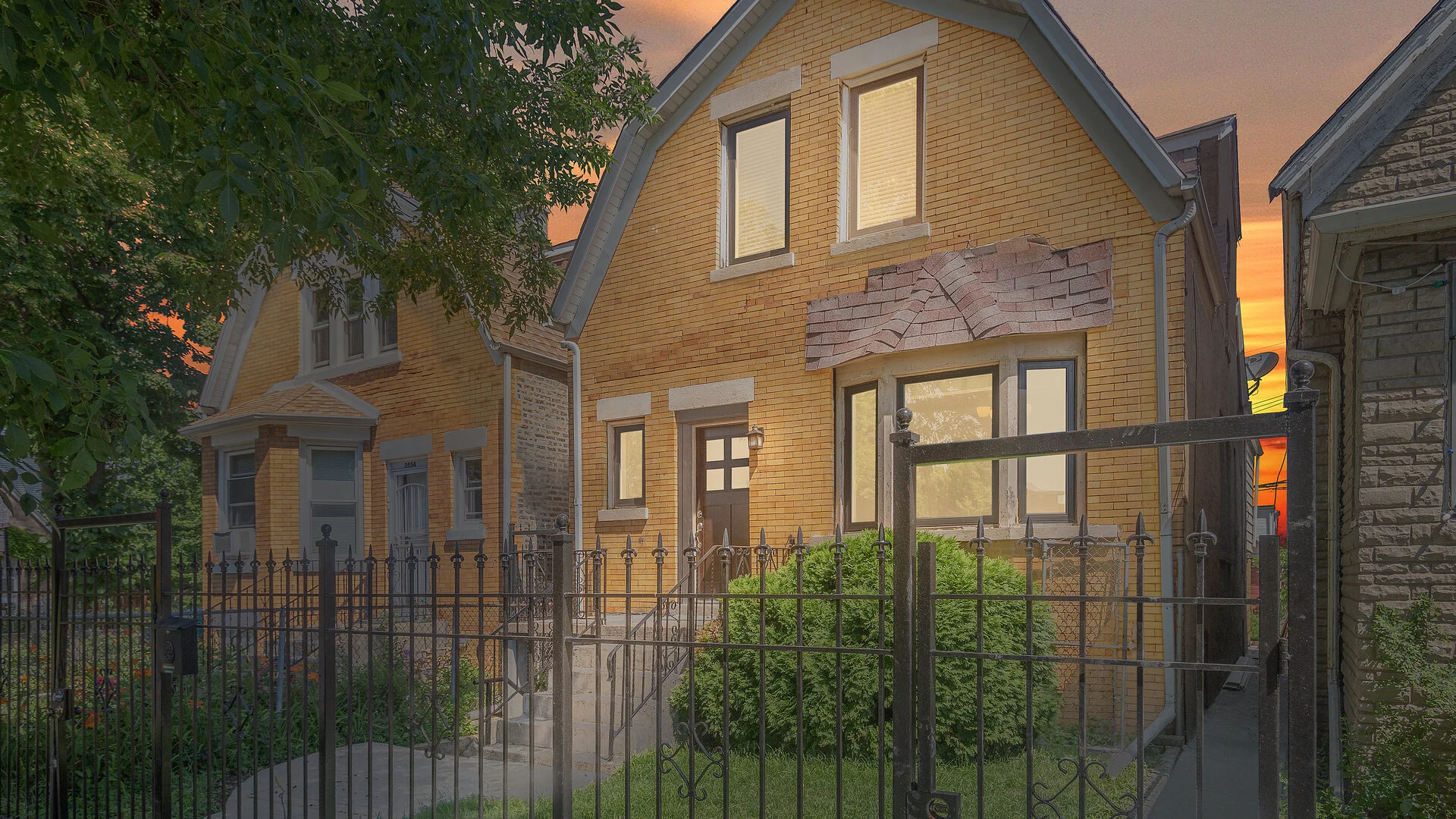 2020 REHAB on this Spacious Single Family Home that Lives Like a 2-Flat