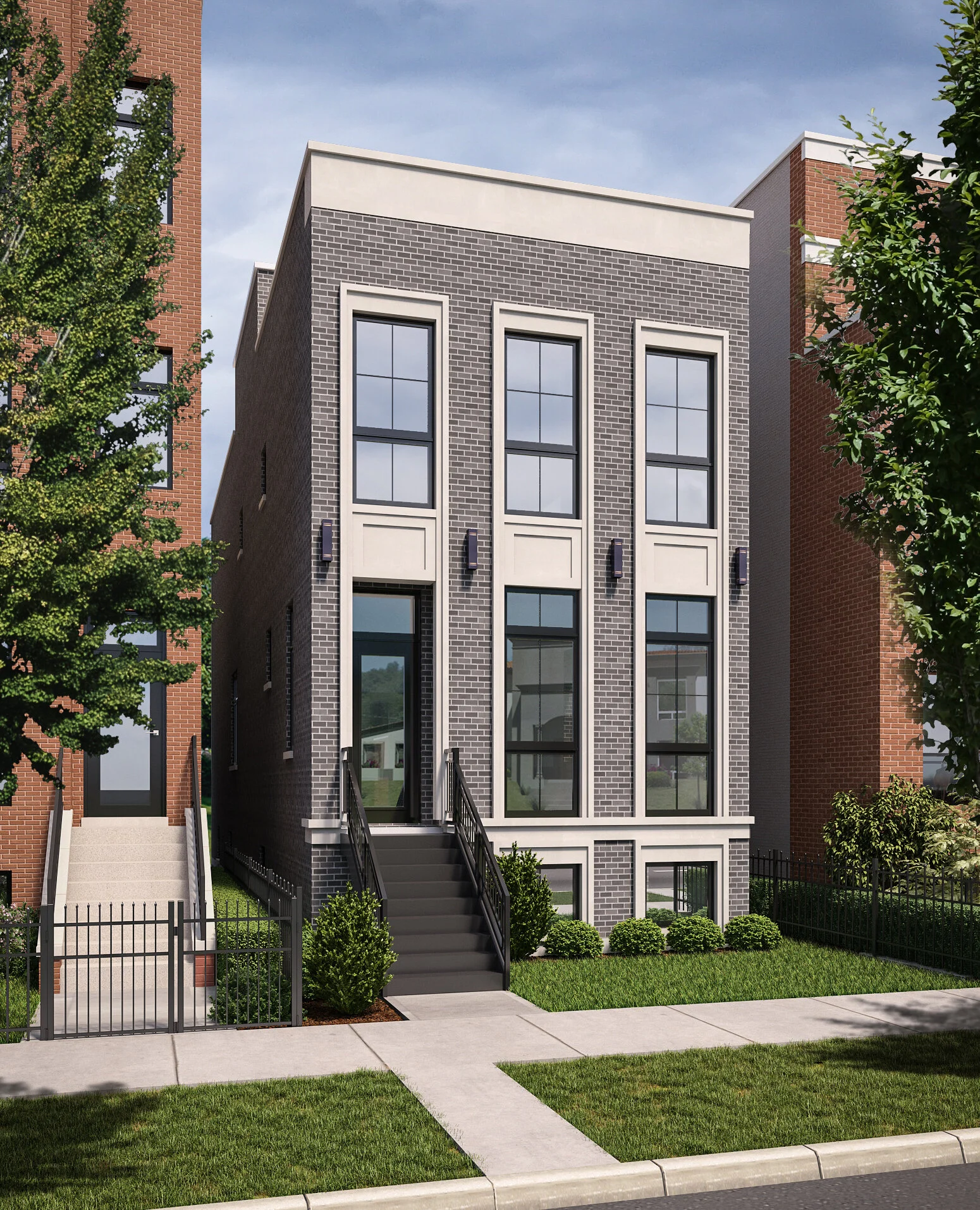 Luxurious New Construction Single Family Home in Wicker Park / Bucktown