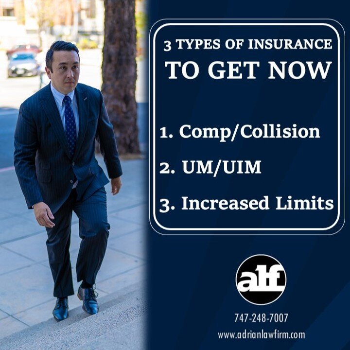 Most people don't know the types of insurance coverages they need. The minimums are NOT ENOUGH.

Here are the three items to keep in mind when checking on your insurance:
1. Get Comprehensive and Collision coverage. This covers your VEHICLE .
2. Get 