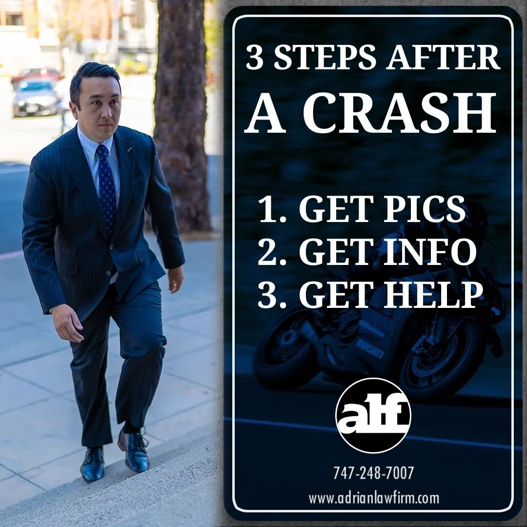 Steps 1 and 2 are obvious: 1. take pics 📸 of EVERYTHING, and 2. get ALL the info: License, Insurance, and Registration ✅️

‼️Step number 3‼️
Insurance👨&zwj;💼 is EXPERIENCED in dealing with people like YOU in a crash 🚨. BUT Are you experienced eno